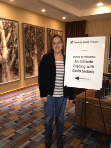 I was serious; it was intimate.