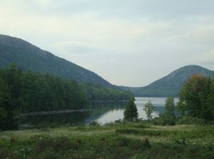 Jordan Pond in Acadia 