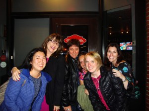 The crew outside of Merrill and Co.