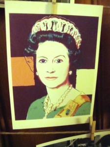 Andy Warhol's take on the Queen