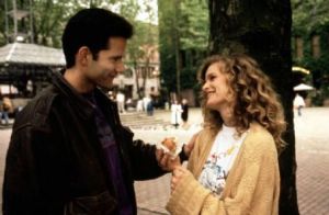 Campbell Scott and Kyra Sedgwick in "Singles" (Courtesy of stereogum.com)