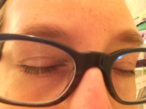 Before threading and tinting