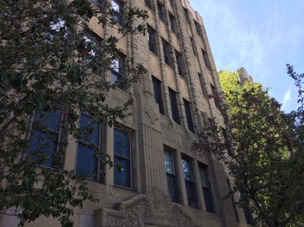 art deco building in Brighton, MA