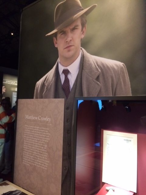 Downton Abbey exhibit Matthew Crawley
