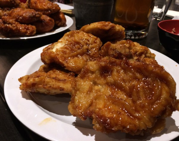 Bonchon fried chicken