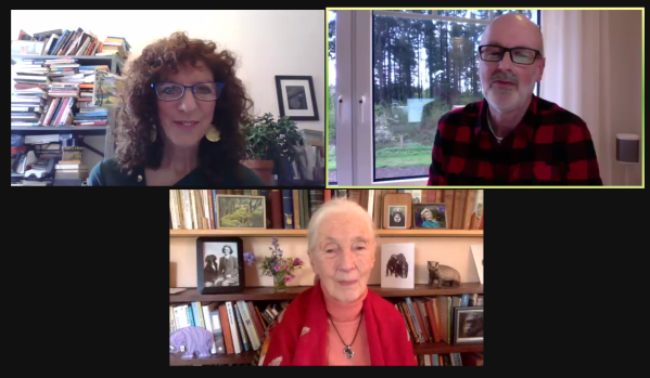 Jane Goodall and Peter Wohlleben