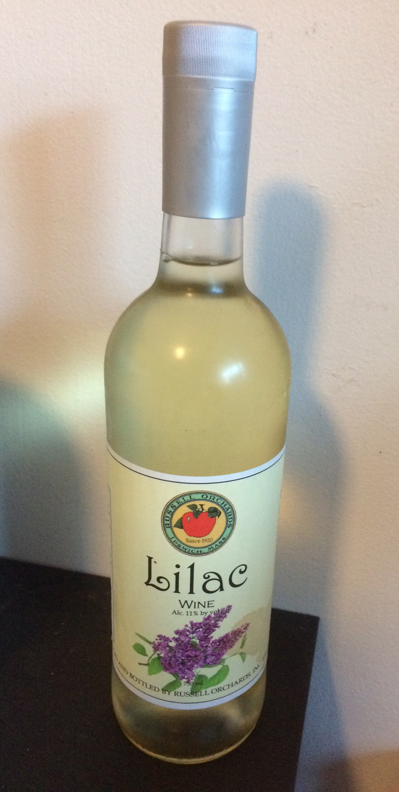 Russell Orchard's lilac wine