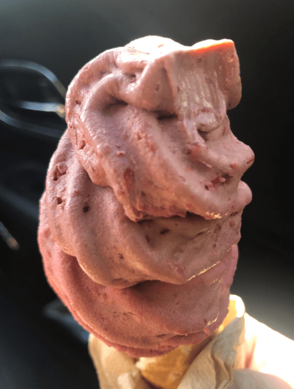 Far Out ice cream cone