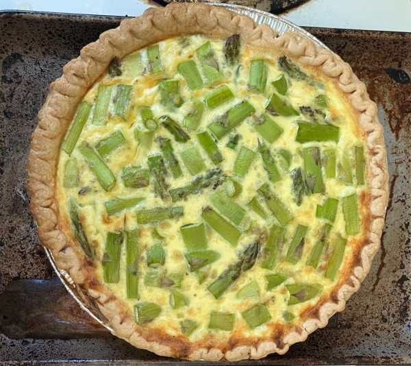asparagus quiche
