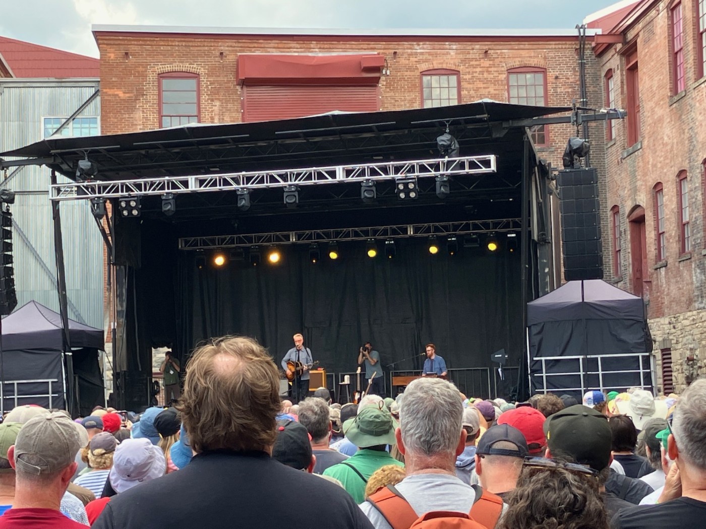 Billy Bragg on stage